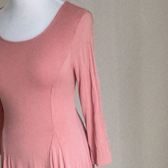 Forever 21 Marv Flowey tie up the back long sleeve dress size medium - Picture 4 of 8